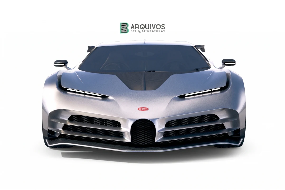 Modelo 3D STL - Bugatti Centodieci 2020 — foto 3